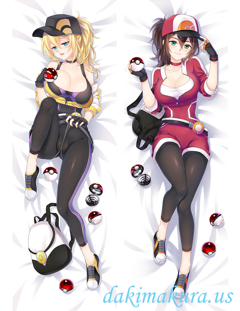 Pokemon Go Trainer Anime Dakimakura Japanese Hugging Body Pillow Cover